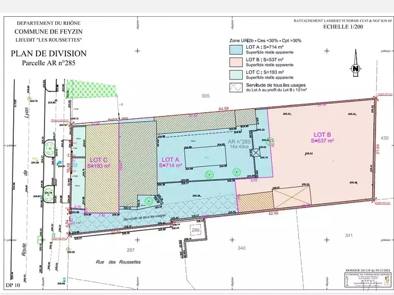 Maison neuve, 100 m² - Feyzin (69320)
