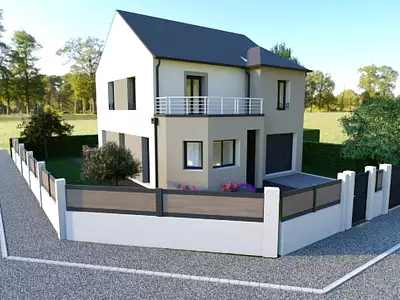 Maison neuve, 114,35 m²