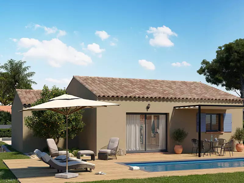 Maison neuve, 71 m² - Saint-Alexandre (30130)