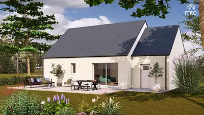 Maison neuve, 75 m²