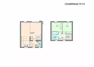 Maison neuve, 95 m²