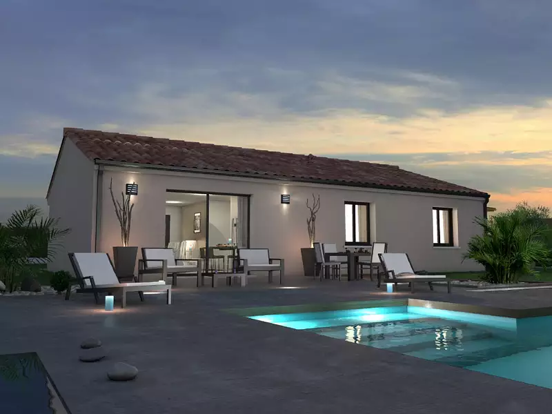 Maison neuve, 88 m² - Lasserre-Pradère (31530)