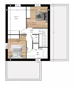 Maison neuve, 119 m²