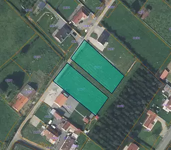 Terrain à bâtir, 1 400 m²