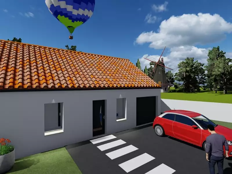 Maison neuve, 54 m² - Brem-sur-Mer (85470)