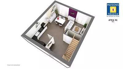 Maison neuve, 87 m²