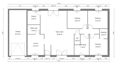 Maison neuve, 105 m²