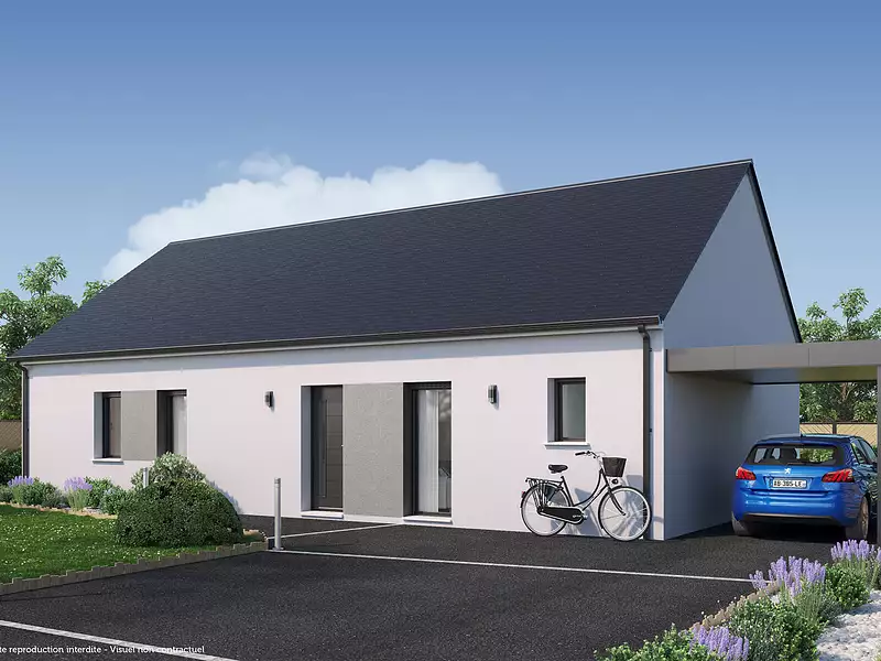 Maison neuve, 100 m² - Val-d'Izé (35450)