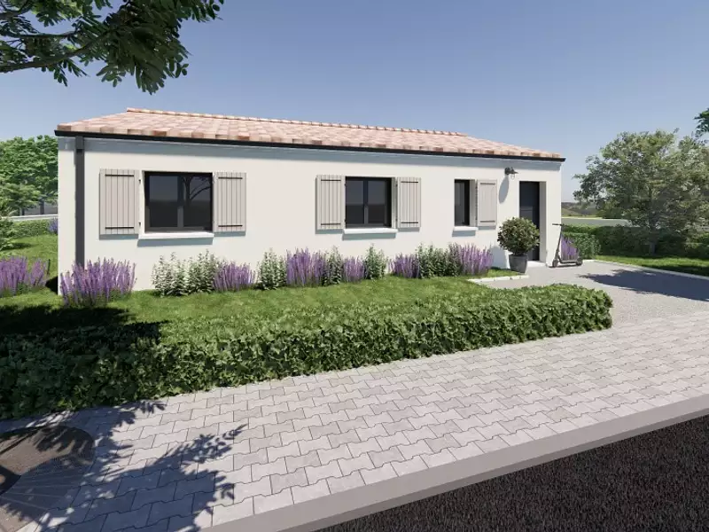 Maison neuve, 80 m² - Saint-Yrieix-sur-Charente (16710)