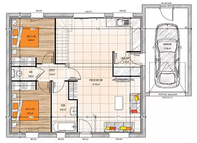 Maison neuve, 95 m²