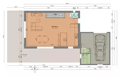 Maison neuve, 106 m²