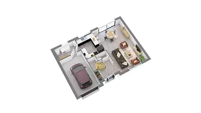 Maison neuve, 111,82 m²