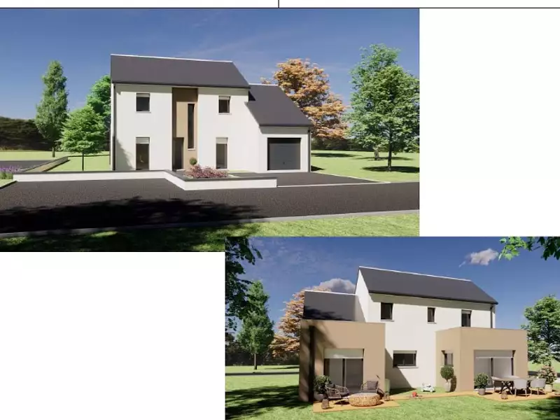 Maison neuve, 120 m² - Changé (53810)