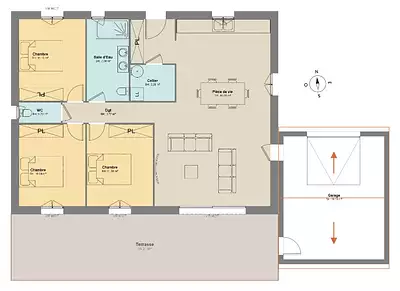 Maison neuve, 94 m²