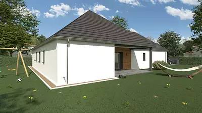 Terrain à bâtir, 1 200 m²