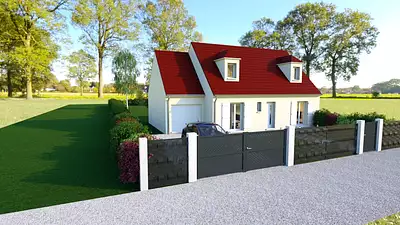 Maison neuve, 126,97 m²