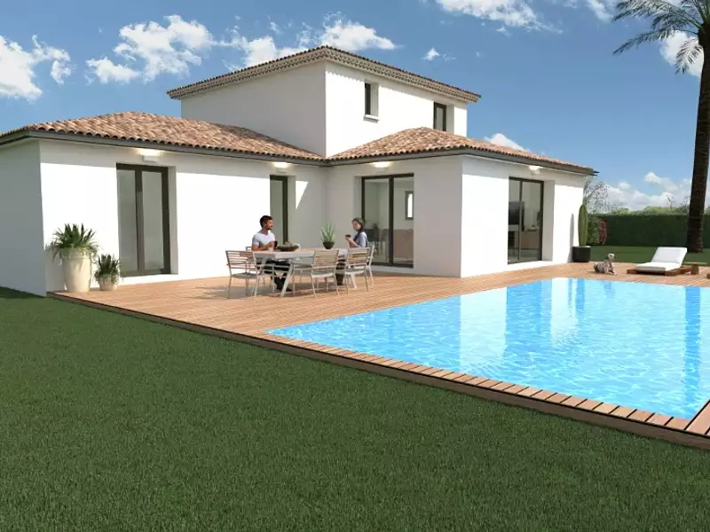 Maison neuve, 122 m² - Lorgues (83510)