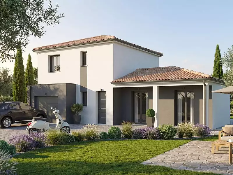 Maison neuve, 82 m² - Nailly (89100)