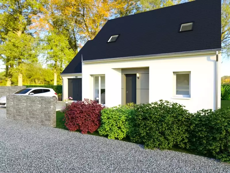 Maison neuve, 90 m² - Chambourg-sur-Indre (37310)