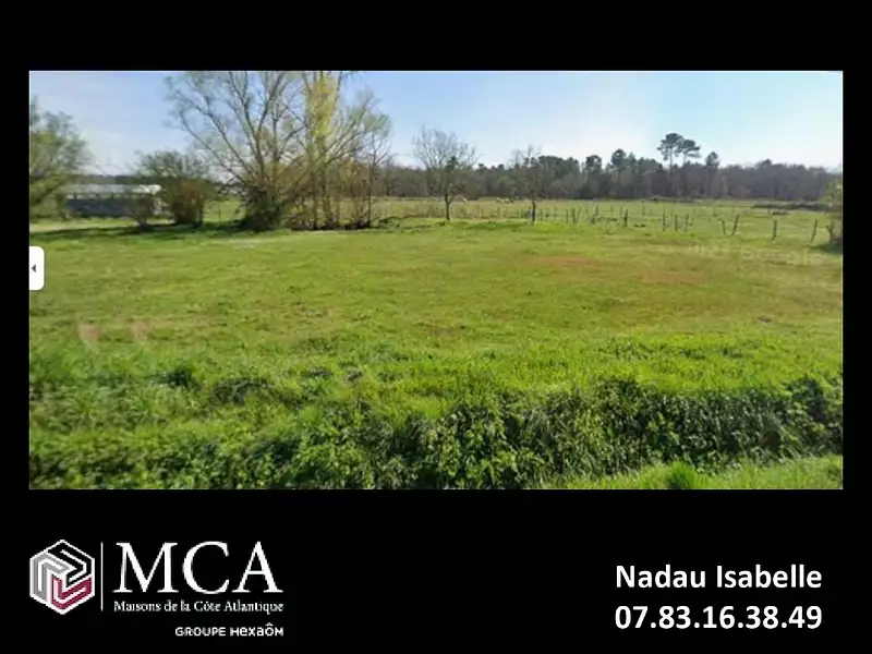 Terrain à bâtir, 1 400 m² - Reignac (33860)