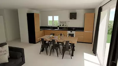 Maison neuve, 64 m²