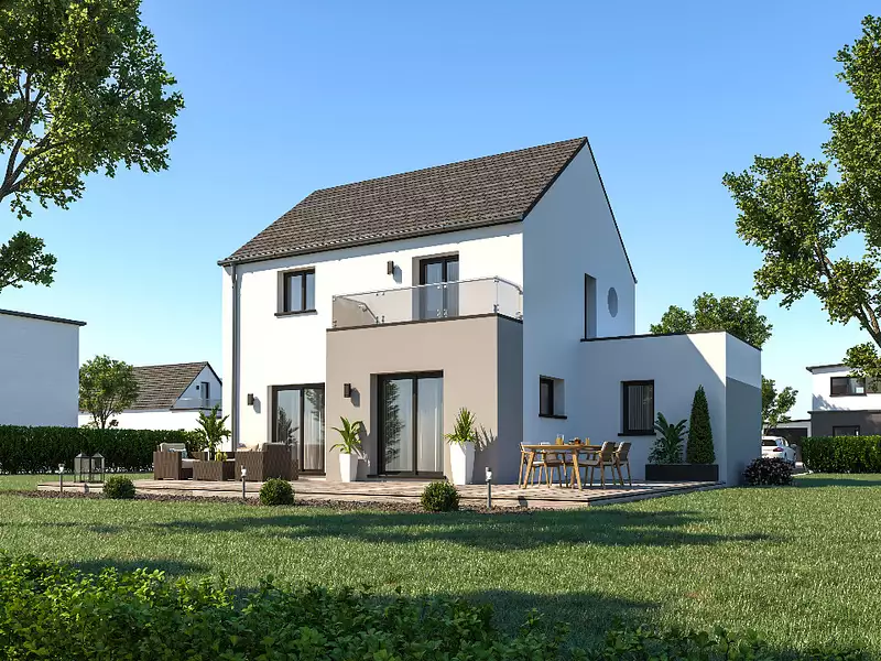 Maison neuve, 111 m² - Fougères (35300)