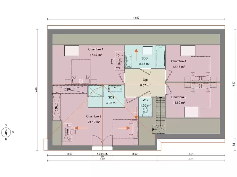 Maison neuve, 145 m² - Ardres (62610)