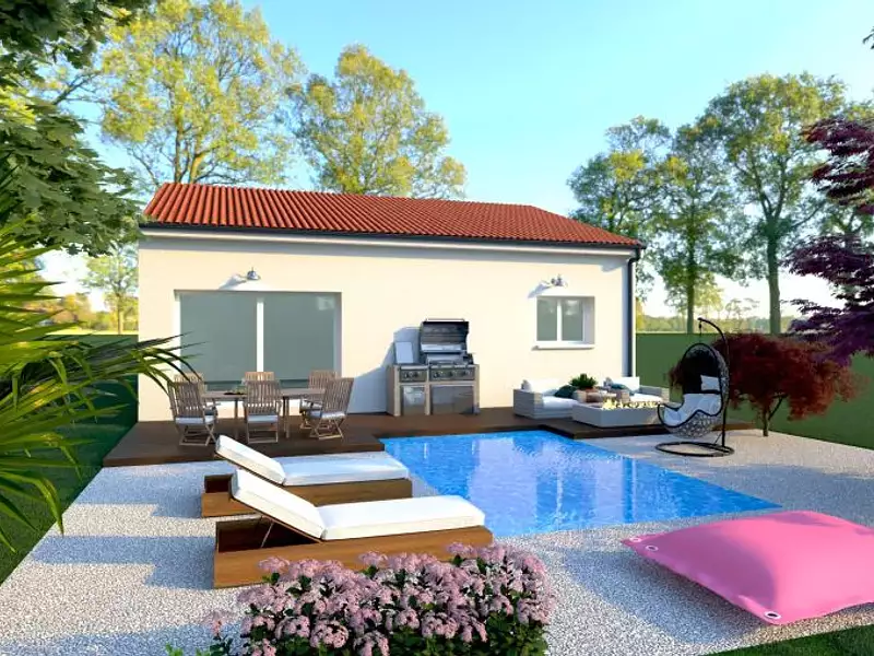 Maison neuve - Ondes (31330)