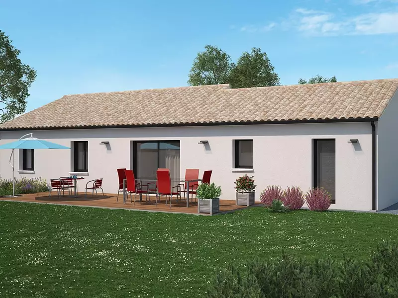 Maison neuve, 106 m² - Saint-Julien-l'Ars (86800)