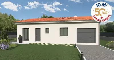 Maison neuve, 79 m²