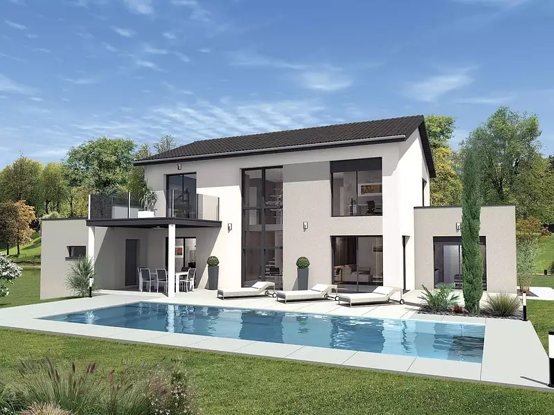 Maison neuve, 120 m² - Grigny (69520)