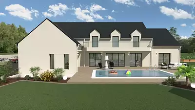 Maison neuve, 200 m²