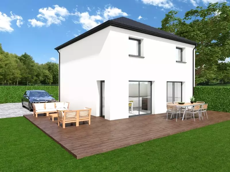 Maison neuve, 100 m² - Bertry (59980)
