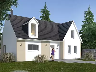 Maison neuve, 109,29 m²