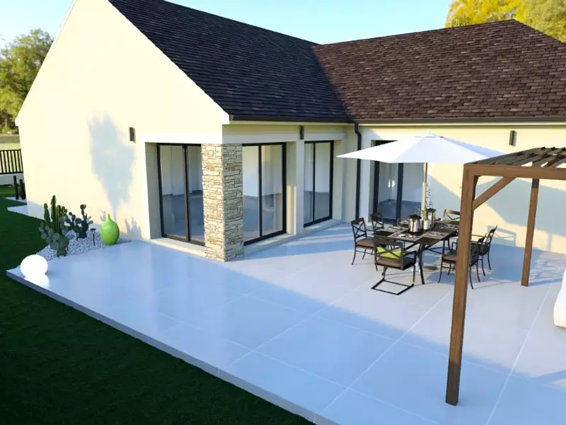 Maison neuve, 100 m² - Salins (77148)