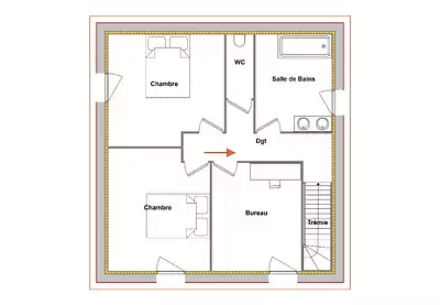Maison neuve, 100 m²