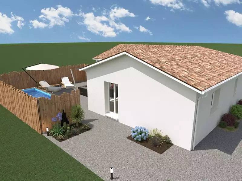 Maison neuve, 100 m² - Saint-Astier (24110)
