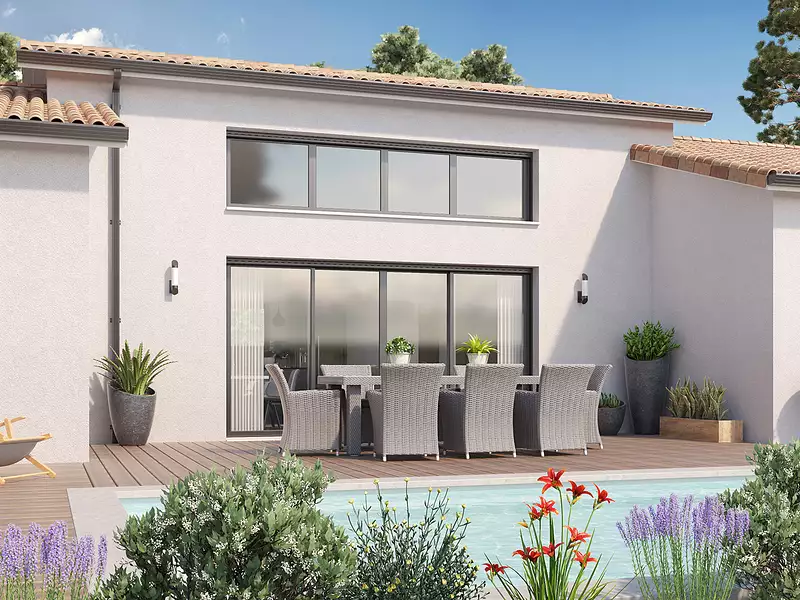 Maison neuve, 123 m² - Arès (33740)