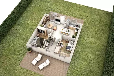 Maison neuve, 49 m²