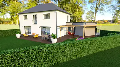 Maison neuve, 114,35 m²