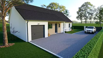 Maison neuve, 88,19 m²