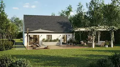 Maison neuve, 73 m²