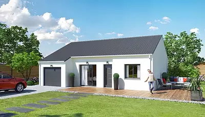 Maison neuve, 75 m²