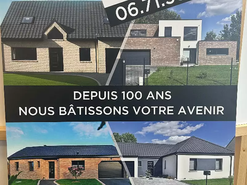 Maison neuve, 100 m² - Camphin-en-Pévèle (59780)