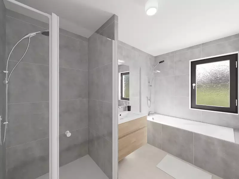 Maison neuve, 90,45 m² - Pont-Audemer (27500)