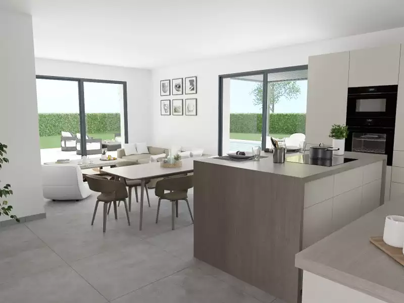 Maison neuve, 110 m² - Châtonnay (38440)