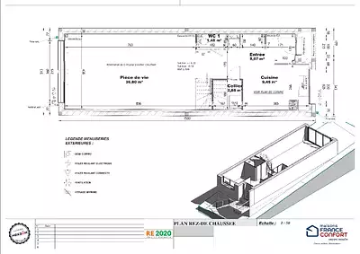 Maison neuve, 115 m²