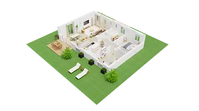 Maison neuve, 114 m²