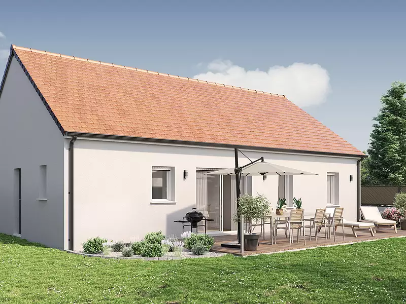 Maison neuve, 83 m² - Chanceaux-sur-Choisille (37390)