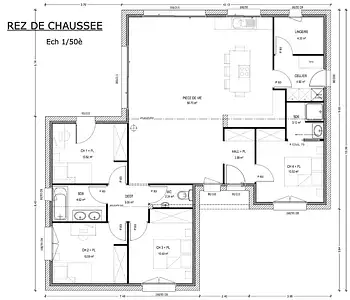 Maison neuve, 120 m²
